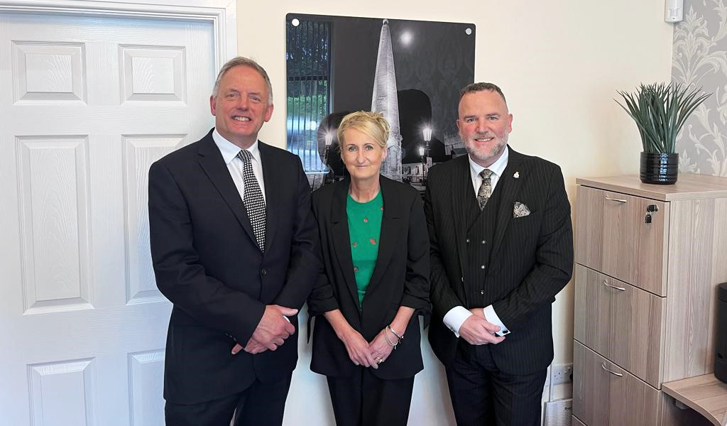 The team at John Blenkiron & Sons Catterick branch.